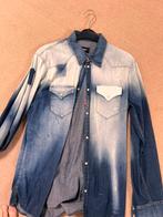 DSquared2 - denim slimfit overhemd, Kleding | Heren, Overhemden, Ophalen, Dsquared2, Blauw, Zo goed als nieuw