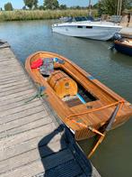 Houte sloep inclusief trailer., Watersport en Boten, Sloepen, Ophalen, Gebruikt, Tot 10 pk, Binnenboordmotor