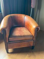 Lounge Atelier Schapenleren Fauteuil (2x, prijs per item), Huis en Inrichting, Fauteuils, Ophalen, Gebruikt, Klassiek, 75 tot 100 cm