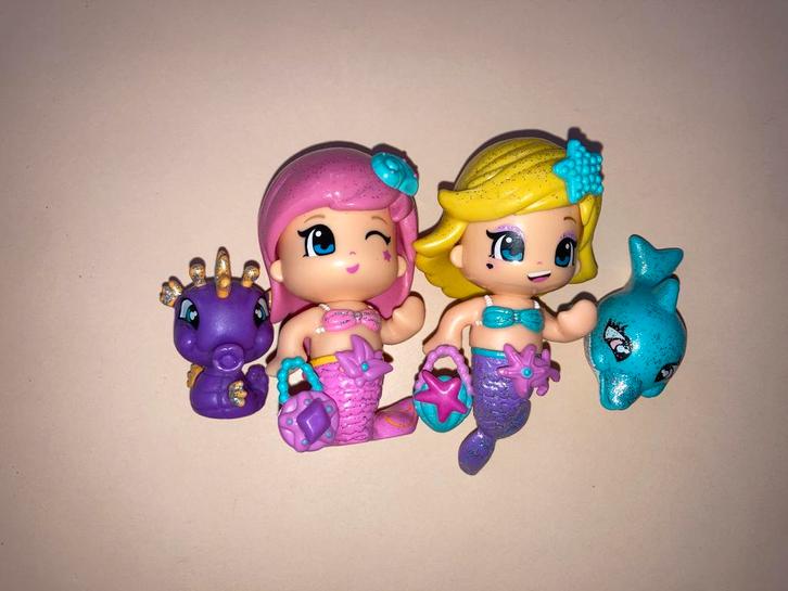 Pinypon Zeemeerminnen Set, Kinderen en Baby's, Speelgoed | Poppen, Zo goed als nieuw, Overige typen, Ophalen