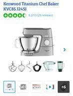 Kenwood Stand Mixer, Witgoed en Apparatuur, Keukenmixers, 4 liter of meer, Ophalen, Nieuw, 3 snelheden of meer