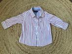 Tommy Hilfiger blouse/overhemd maat 80, Kinderen en Baby's, Babykleding | Maat 80, Ophalen of Verzenden, Overhemdje of Bloesje