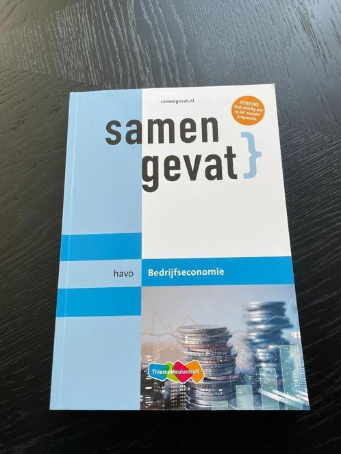 Samengevat Examenbundel HAVO Bedrijfseconomie Beco van Thiem, Boeken, Schoolboeken, Zo goed als nieuw, Bedrijfseconomie of M&O
