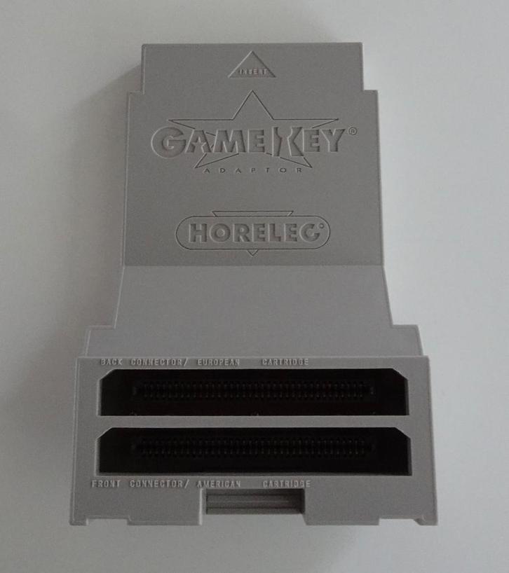 Horelec Gamekey Adapter voor Nintendo NES, Spelcomputers en Games, Games | Nintendo NES, Zo goed als nieuw, Avontuur en Actie