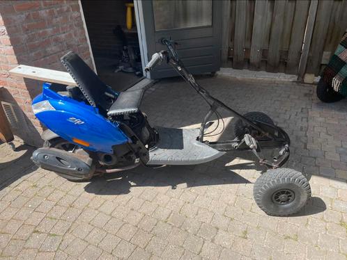 Zelfbouw 3 wieler met zip 4takt blok., Fietsen en Brommers, Brommeronderdelen | Algemeen, Gebruikt, Blok, Ophalen