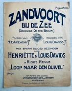 Bladmuziek Zandvoort bij de zee, Muziek en Instrumenten, Bladmuziek, Gebruikt, Verzenden, Overige instrumenten, Artiest of Componist