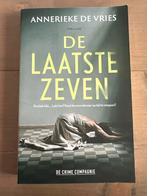 De Laatste Zeven - Annerieke de Vries, Ophalen of Verzenden, Gelezen