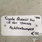 Toyota Avensis Station 2000 1700144  Achterbumper, Ophalen, Gebruikt, -, -