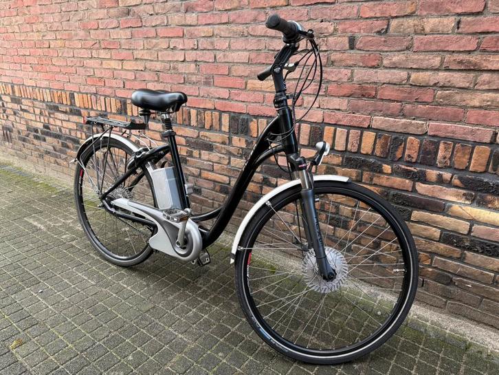 Flyer elektrische fiets (612Wh accu), Fietsen en Brommers, Fietsen | Dames | Damesfietsen, Zo goed als nieuw, Overige merken, Versnellingen