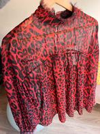 Zara panterprint blouse maat XL, Kleding | Dames, Blouses en Tunieken, Maat 42/44 (L), Ophalen of Verzenden, Zo goed als nieuw