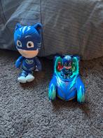PJ Masks Catboy Knuffel en Speelauto, Ophalen of Verzenden, Gebruikt, Jongen of Meisje