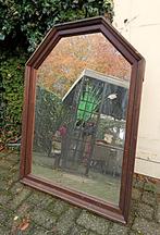 Enorm grote oude houten spiegel 1,21 cm x 90 cm, Huis en Inrichting, Woonaccessoires | Spiegels, Ophalen, 100 tot 150 cm, Zo goed als nieuw