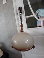 Dijkstra mushroom hanglamp jaren 70, Huis en Inrichting, Lampen | Hanglampen, Ophalen of Verzenden, Zo goed als nieuw, Hout, Minder dan 50 cm
