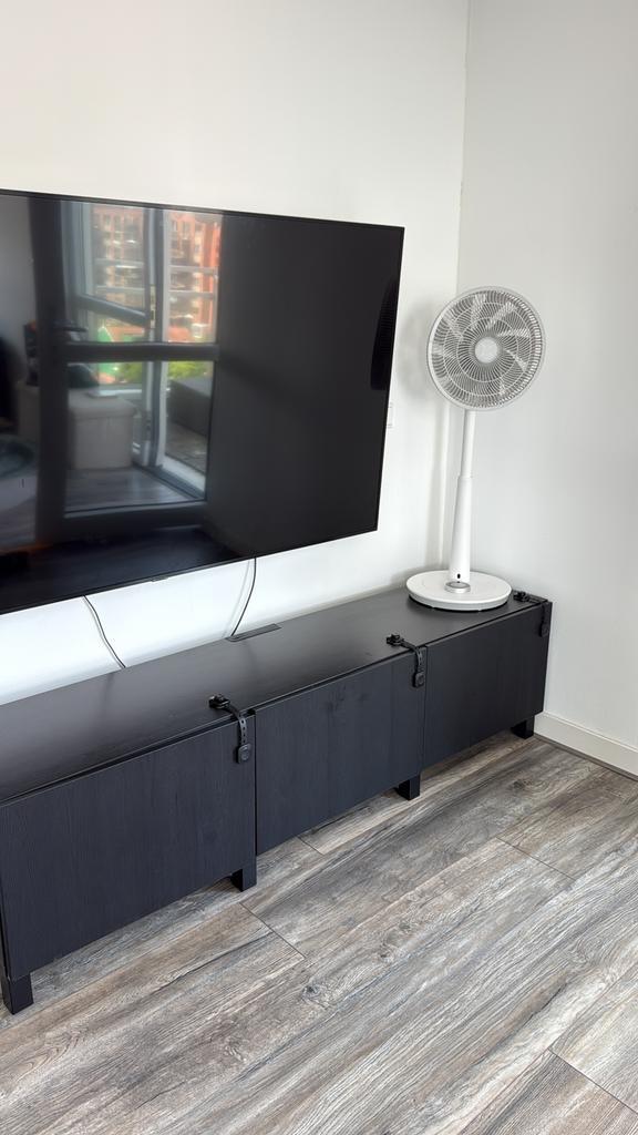 Besta tv meubel, Huis en Inrichting, Kasten | Televisiemeubels, Zo goed als nieuw, Minder dan 100 cm, 25 tot 50 cm, Ophalen of Verzenden