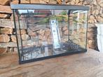 aquarium  58 x30 x40 cm, Dieren en Toebehoren, Knaagdieren en Konijnen | Hokken en Kooien, Ophalen, Gebruikt, Hok, Minder dan 60 cm