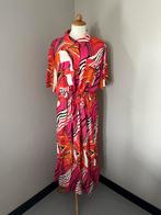 Nieuw! Donna Dura lange blouse jurk roze oranje 42, Verzenden, Maat 42/44 (L), Roze, Onder de knie