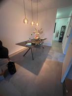 Moderne Eettafel, Huis en Inrichting, Tafels | Eettafels, Ophalen, Gebruikt, 100 tot 150 cm, Vijf personen of meer