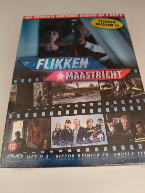 Flikken Maastricht - Seizoen 13 ~ Boxset 4DVD  Nieuw in Seal, Cd's en Dvd's, Dvd's | Tv en Series, Zo goed als nieuw, Thriller