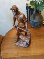 Kunststof Beeld Houthakker, Ophalen of Verzenden