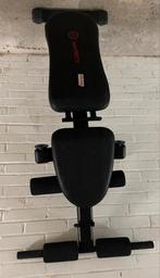 ZWARTE Verstelbare & Opklapbare Fitness Bank, Sport en Fitness, Fitnessapparatuur, Ophalen, Overige materialen, Benen, Zo goed als nieuw