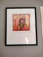 Sjer Jacobs - Uniek Werk met Bladgoud, Ophalen of Verzenden