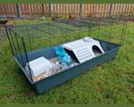 Zeer groot open konijn cavia verblijf circa 115cm 4 maandjes, Kooi, 110 cm of meer, Cavia, Zo goed als nieuw