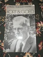 Kort & Goed - J.J. Buskes - 75 Vijf-Minuten Toespraken, Ophalen of Verzenden, Gelezen, Christendom | Protestants