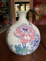 &Klevering vaas bloemen, Huis en Inrichting, Woonaccessoires | Vazen, Ophalen, Wit, Aardewerk of Porselein, Zo goed als nieuw