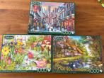 3x Falcon puzzel, Ophalen of Verzenden, 500 t/m 1500 stukjes, Zo goed als nieuw