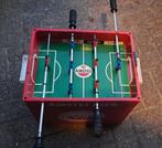Amstel mini tafelvoetbal spel voor op bierkrat, Ophalen, Gebruikt