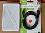 Te Koop ZGAN Externe HDD 640 Gb Compleet met kabel, HDD, Ophalen of Verzenden, Zo goed als nieuw, 640 Gb