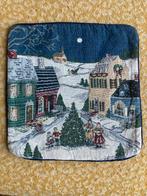 Kussenhoes kerst, Minder dan 50 cm, Gebruikt, Wit, Vierkant