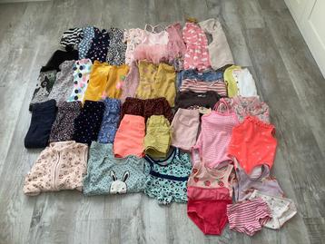 Meisjes Kledingpakket Zomer - 43 stuks - maat 92 beschikbaar voor biedingen