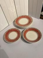 Churhill servies Rood Terra Borden, Huis en Inrichting, Keuken | Servies, Ophalen of Verzenden, Zo goed als nieuw, Bord(en), Overige stijlen