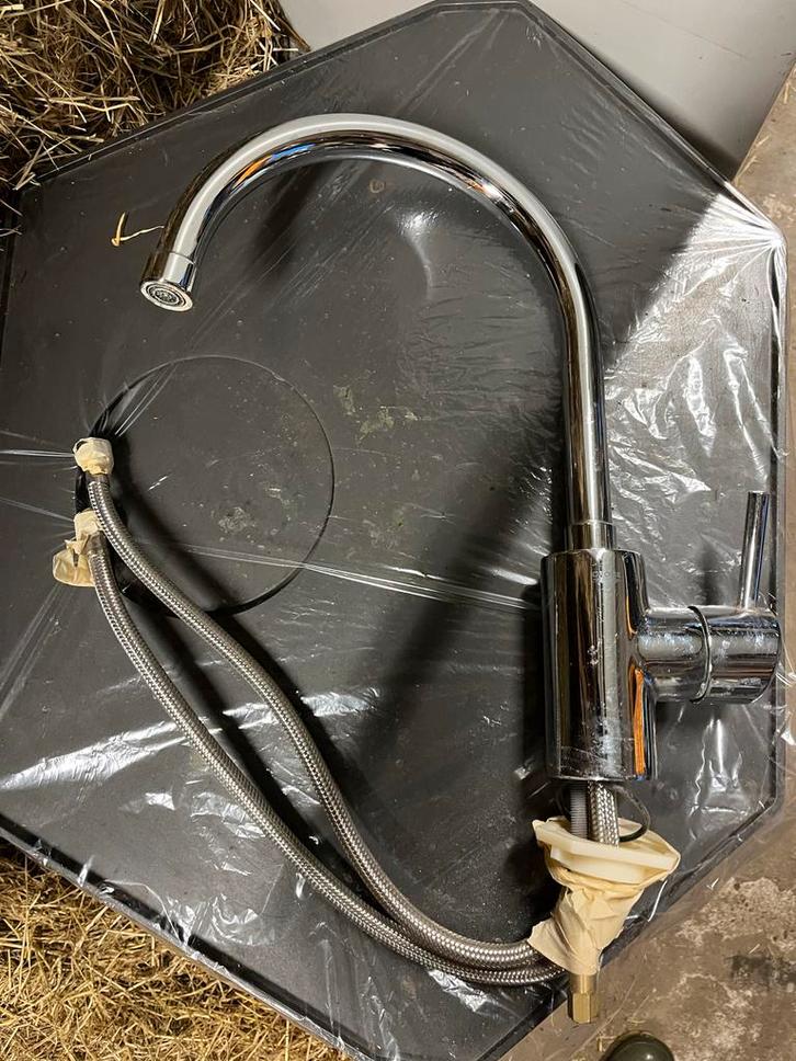 GROHE Keukenkraan - Gebruikt, Doe-het-zelf en Verbouw, Sanitair, Gebruikt, Kraan, Chroom, Ophalen of Verzenden