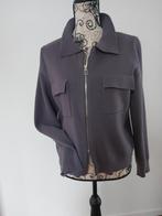 Maicazz Grijs Gebreid Vest met Polokraag - Maat L, Maat 42/44 (L), Ophalen of Verzenden, Grijs, Maicazz