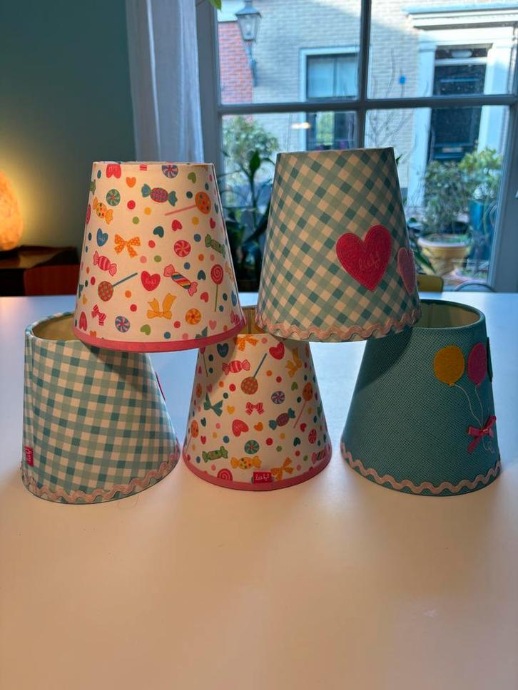 Lief! Lifestyle Lampenkappen voor de kinderkamer, Huis en Inrichting, Lampen | Lampenkappen, Zo goed als nieuw, Minder dan 25 cm