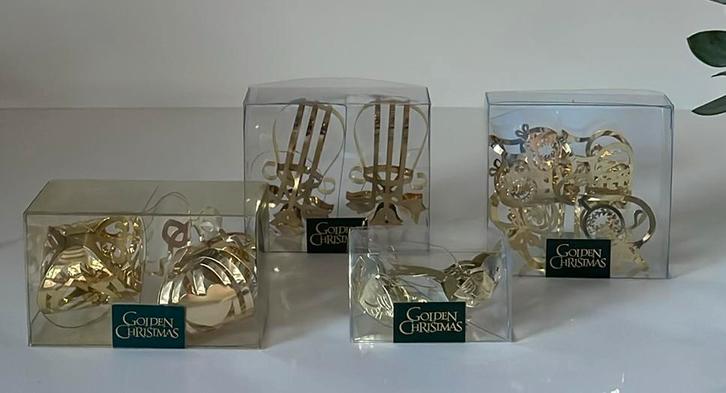 Royal Copenhagen Golden Christmas hangers, Diversen, Kerst, Zo goed als nieuw, Ophalen of Verzenden