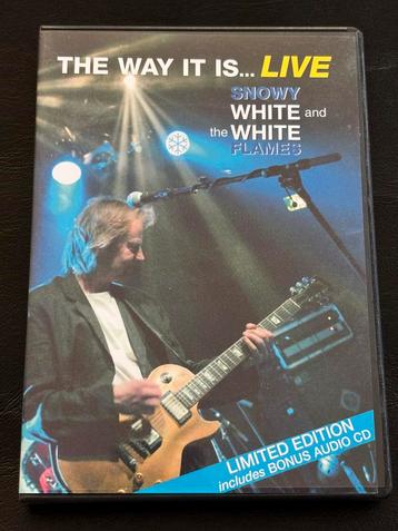 Snowy White & The White Flames - The Way It Is Live DVD + CD beschikbaar voor biedingen