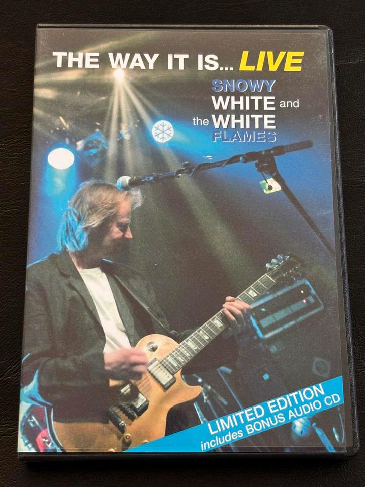 Snowy White & The White Flames - The Way It Is Live DVD + CD, Cd's en Dvd's, Dvd's | Muziek en Concerten, Muziek en Concerten