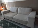 Te koop bank crème corduroy, Huis en Inrichting, Banken | Bankstellen, Ophalen, Gebruikt, Driepersoons, 75 tot 100 cm