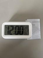 Nieuwe digitale wekker - nooit gebruikt!, Ophalen of Verzenden, Nieuw, Digitaal, Wekker of Tafelklok