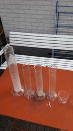 Maatcilinders vintage - Laboratoriumglas, Ophalen of Verzenden