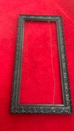 Zwarte lijst voor schilderij of spiegel., Huis en Inrichting, Woonaccessoires | Lijsten, Ophalen, Zo goed als nieuw, Hout, Minder dan 50 cm