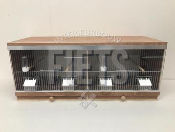 Houten kweekkooien | Broedkooien 101 x 40 x 40 2 delige beschikbaar voor biedingen
