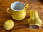 Porseleinen koffieset van Limoges France, Gebruikt, Ophalen of Verzenden, Overige stijlen, Kop(pen) en/of Schotel(s)