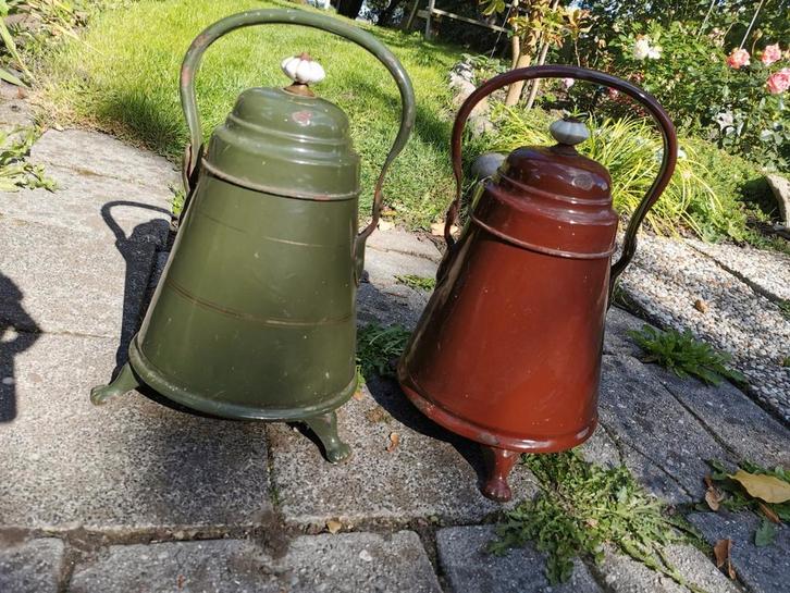 Oude Doofpotten - Set van 2, Huis en Inrichting, Keuken | Keukenbenodigdheden, Gebruikt, Ophalen of Verzenden