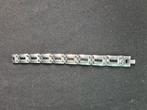 Stanless steel armband, Ophalen, Zo goed als nieuw, Zilver, Zilver