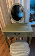 kaptafel met poef, Ophalen of Verzenden, Gebruikt, 50 tot 100 cm, Minder dan 100 cm