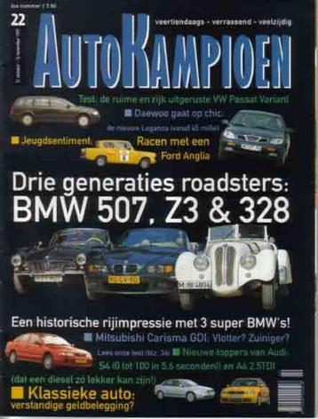 Autokampioen 22 1997 : Ford Anglia - VW Passat Variant - BMW beschikbaar voor biedingen